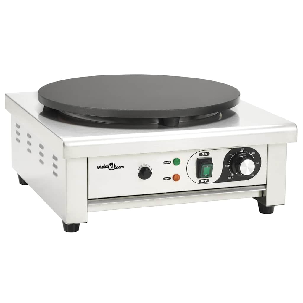 Elektrischer Crepe-Maker Mit Ausziehbarem Tablett 40 Cm 3000 W