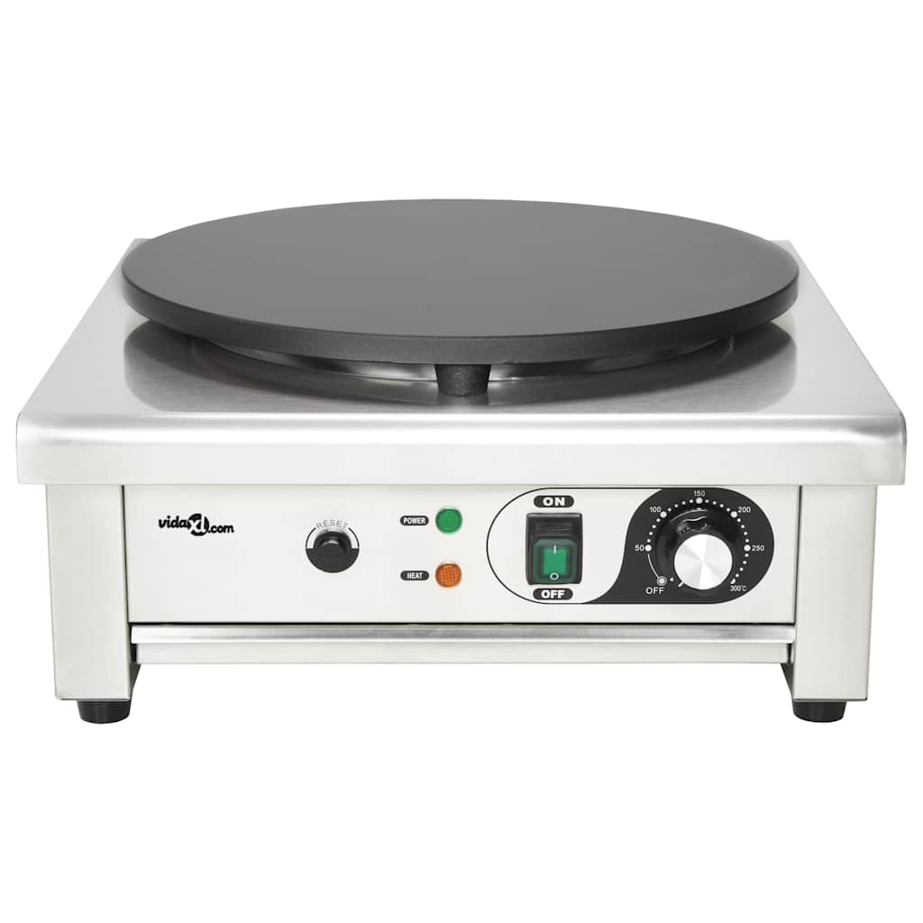 Elektrischer Crepe-Maker Mit Ausziehbarem Tablett 40 Cm 3000 W