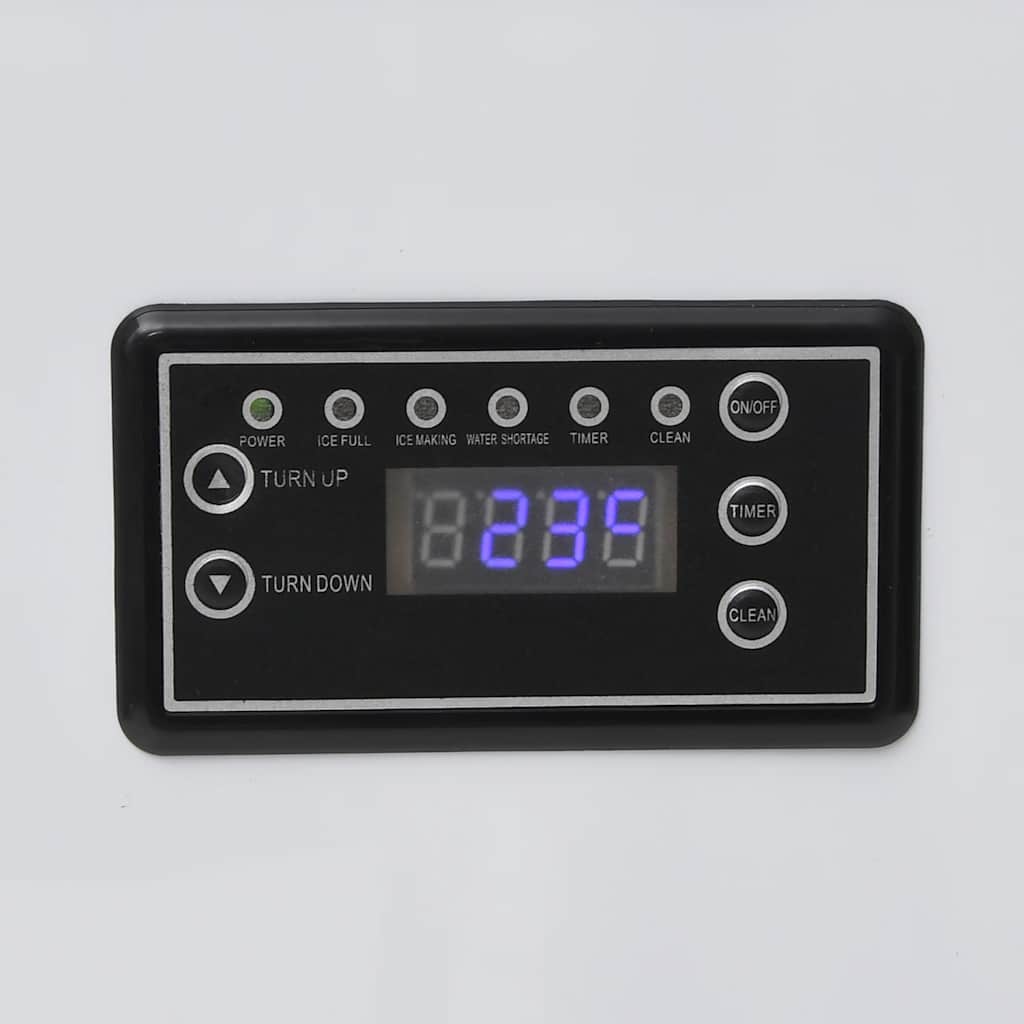 Eiswürfelmaschine Schwarz 45 Kg / 24 H