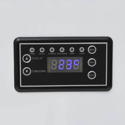 Eiswürfelmaschine Schwarz 45 Kg / 24 H