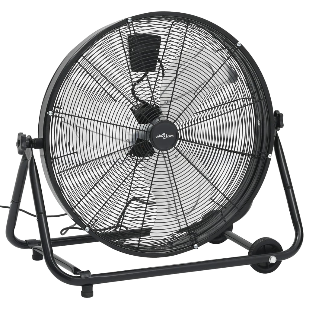 Trommelventilator Industriell 60 Cm 172,5 W Schwarz