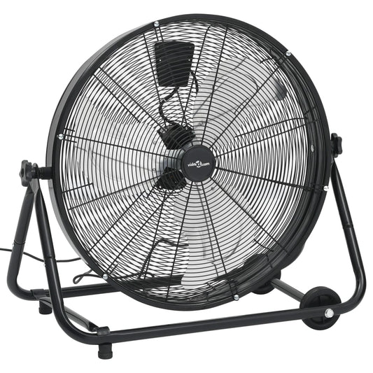 Trommelventilator Industriell 60 Cm 172,5 W Schwarz