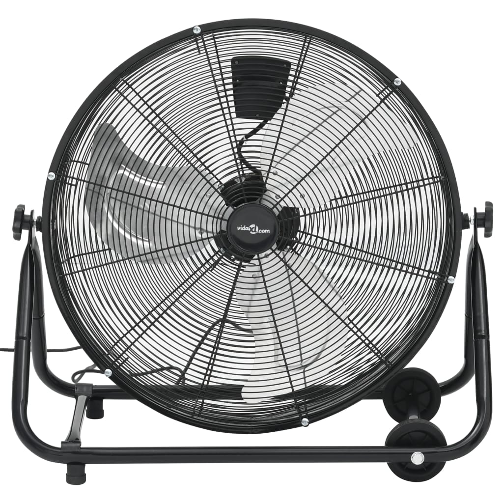 Trommelventilator Industriell 60 Cm 172,5 W Schwarz