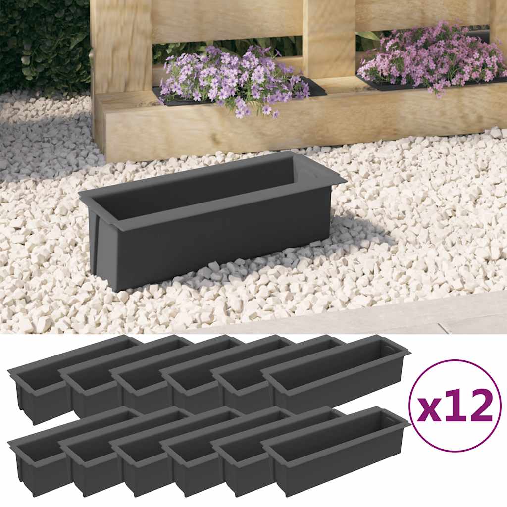 Pflanzkasten Für Europaletten 12 Stk. 36X13,5X9,5 Cm Pp