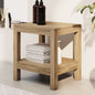 Badezimmer-Beistelltisch 45X35X45 Cm Massivholz Teak