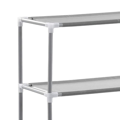 Waschmaschinenregal 2 Ablagen 69X28X143 Cm Eisen