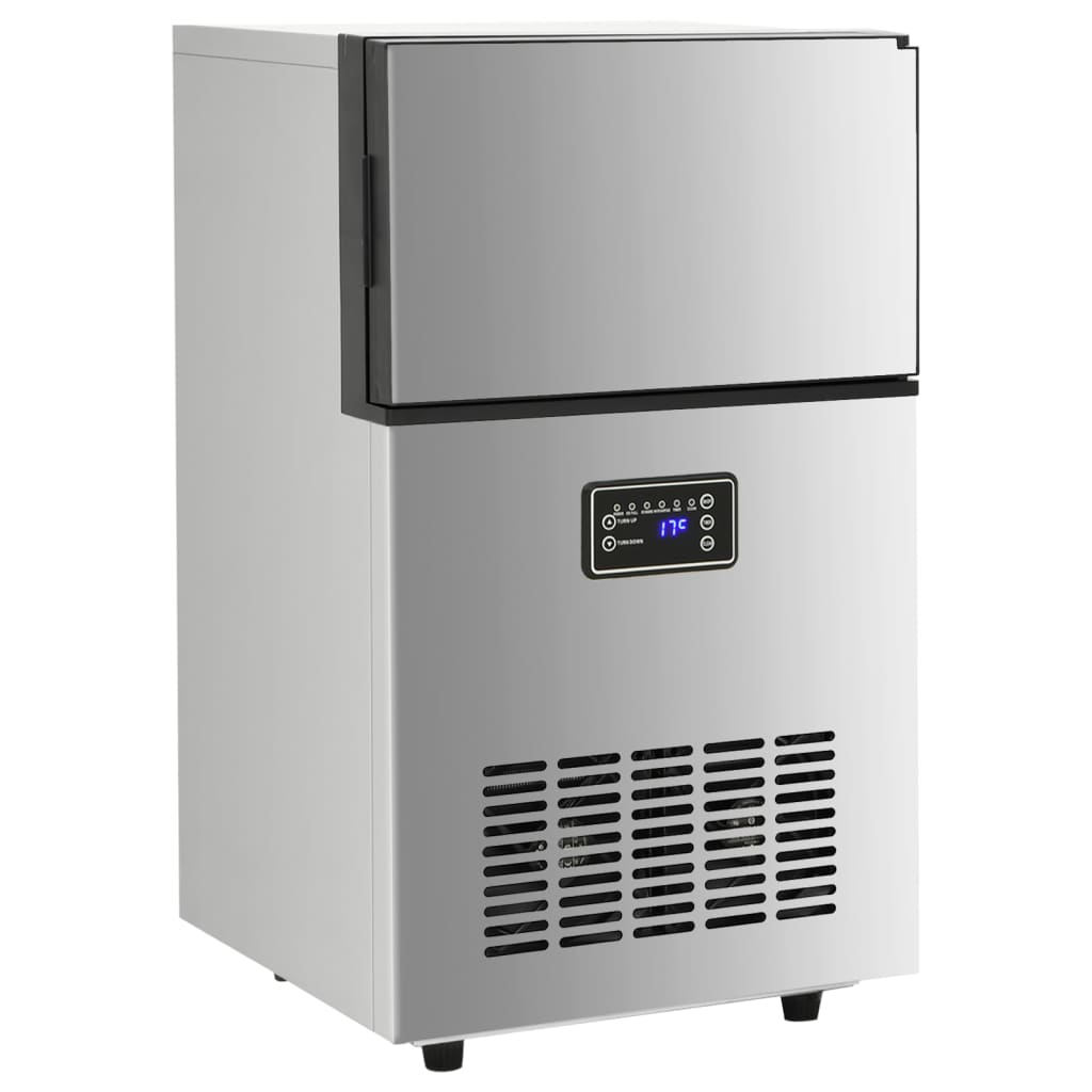 Eiswürfelmaschine Silbern 45 Kg / 24 H