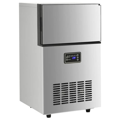 Eiswürfelmaschine Silbern 45 Kg / 24 H