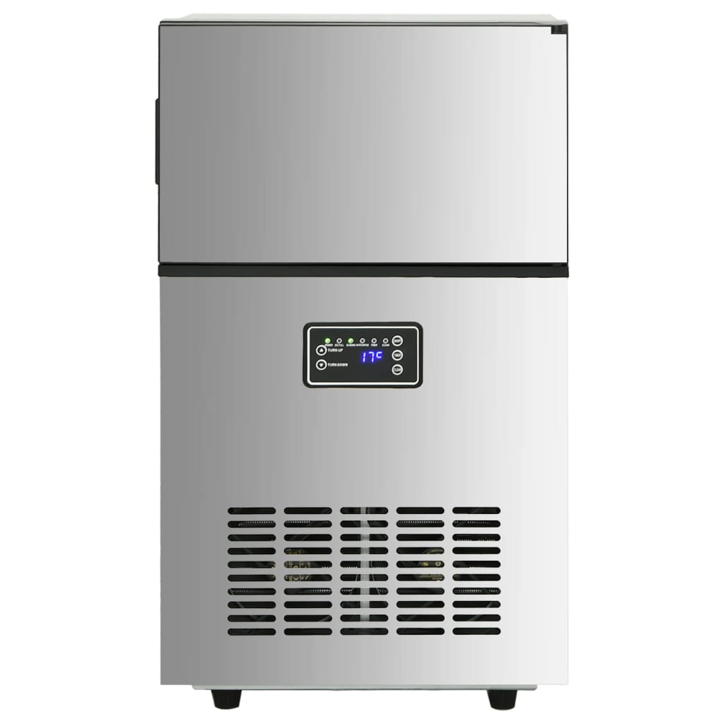 Eiswürfelmaschine Silbern 45 Kg / 24 H