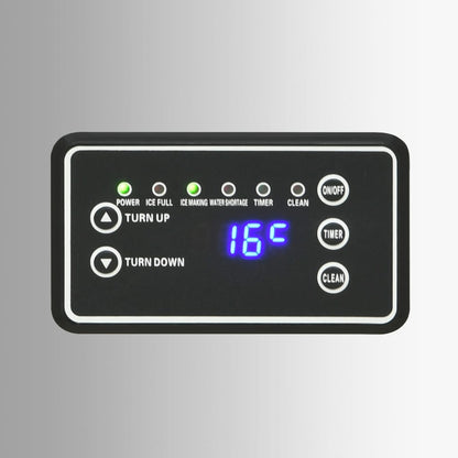 Eiswürfelmaschine Silbern 45 Kg / 24 H