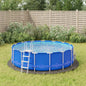 Pool-Bodentuch Ø458 Cm Polyester Geotextil Hellgrau