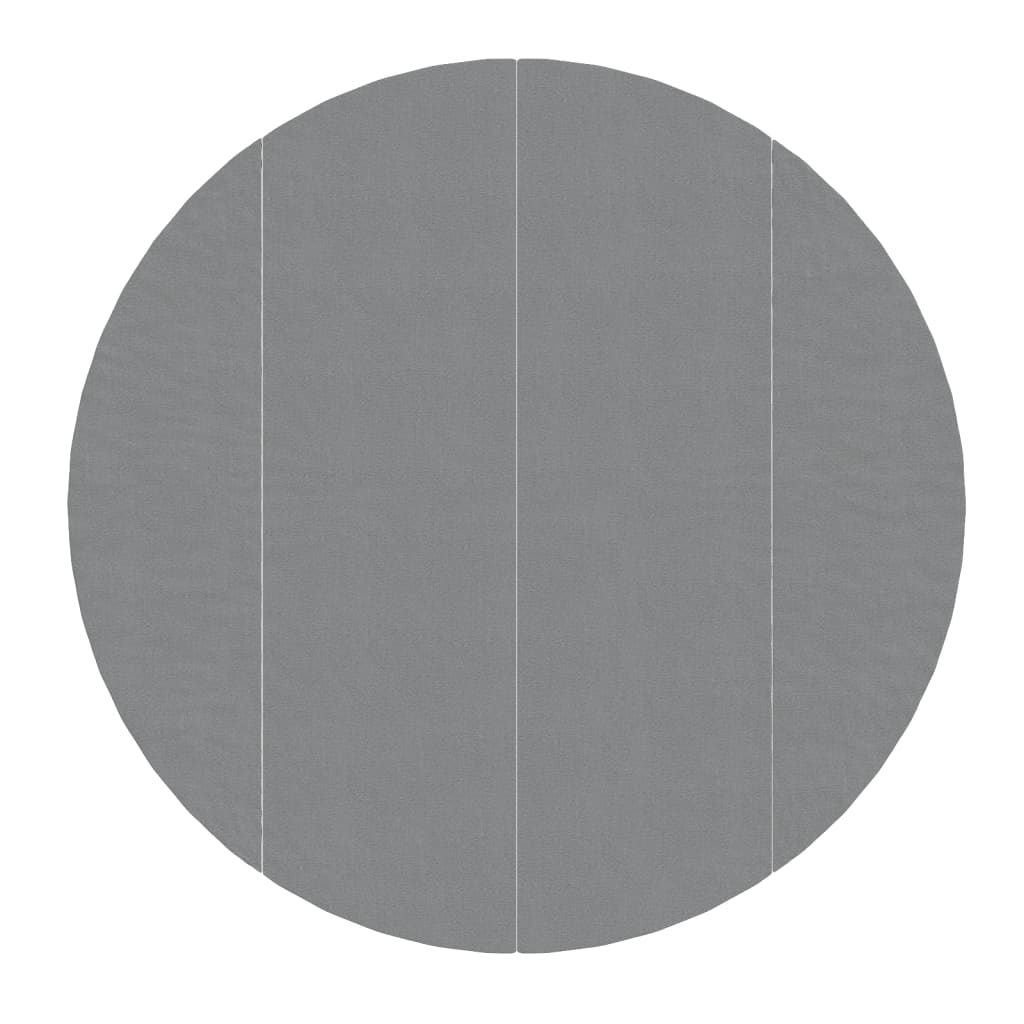 Pool-Bodentuch Ø458 Cm Polyester Geotextil Hellgrau