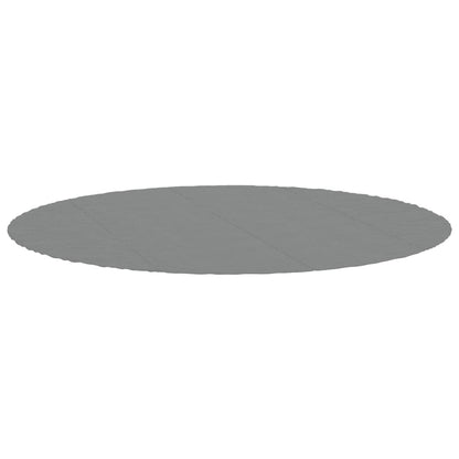 Pool-Bodentuch Ø458 Cm Polyester Geotextil Hellgrau