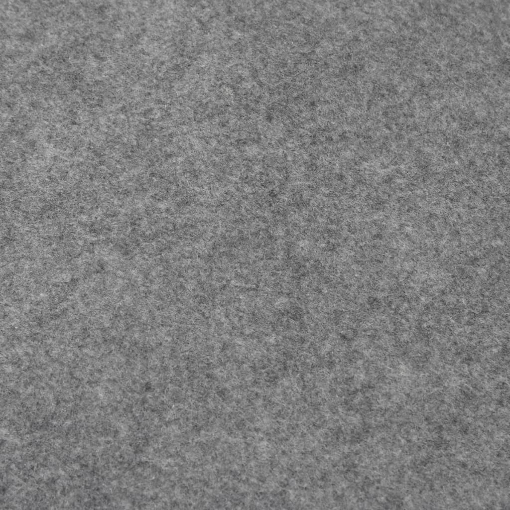 Pool-Bodentuch Ø458 Cm Polyester Geotextil Hellgrau