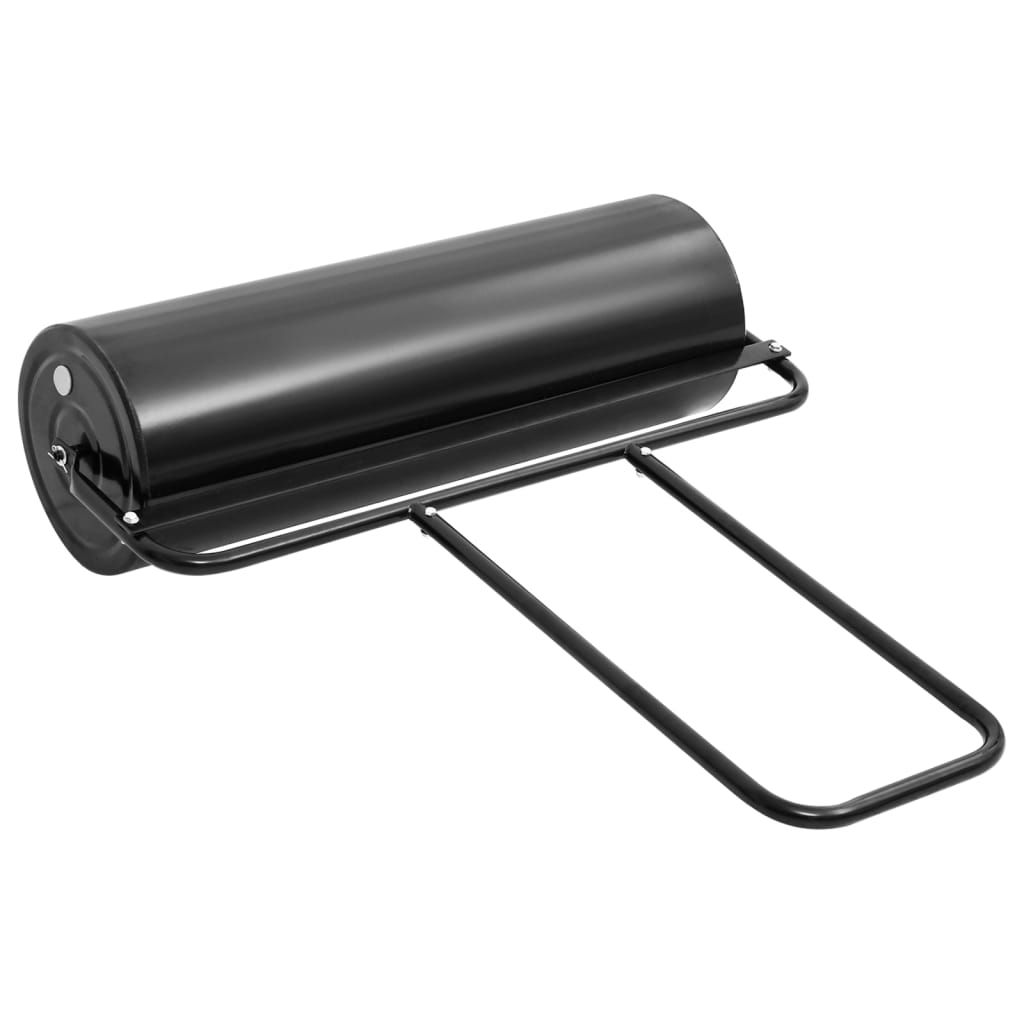 Garten-Rasenwalze Zum Schieben 63 L Eisen Und Stahl Schwarz