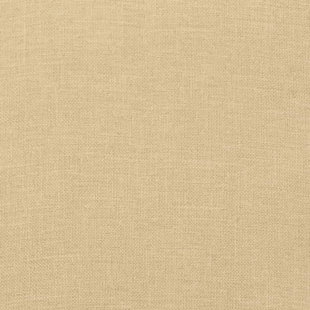 Hochlehner-Auflagen 4 Stk. Melange Beige Stoff Melange-Beige
