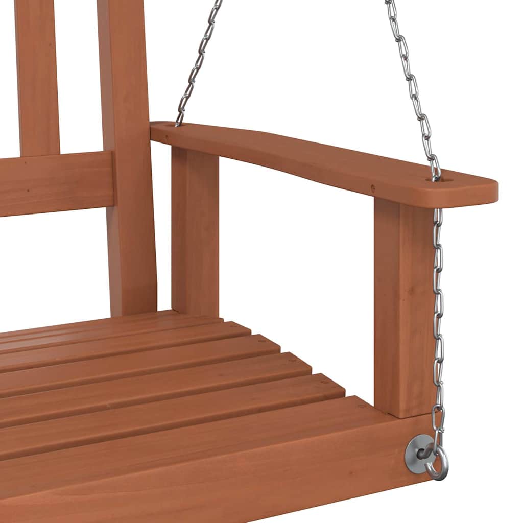Hollywoodschaukel Mit Metallketten Massivholz Tanne