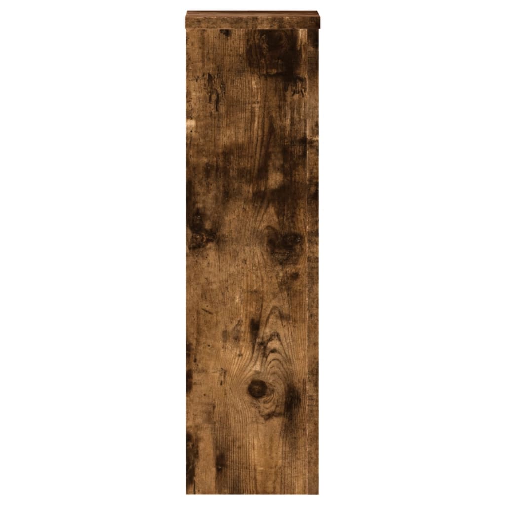 Pflanzenständer 2 Stk. Holzwerkstoff Räuchereiche