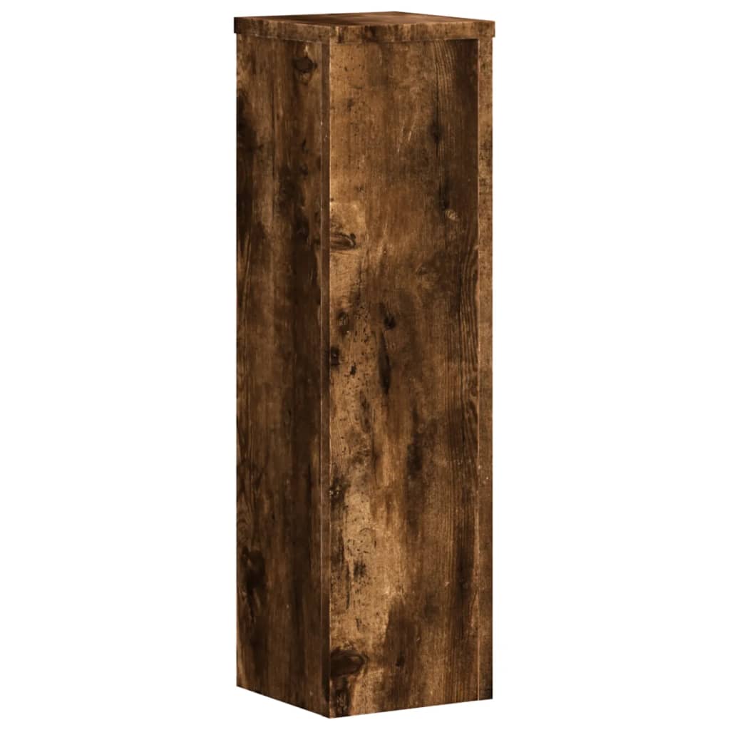 Pflanzenständer 2 Stk. Holzwerkstoff Räuchereiche