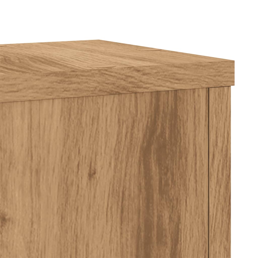 Pflanzenständer 2 Stk. Artisan- Holzwerkstoff Eiche