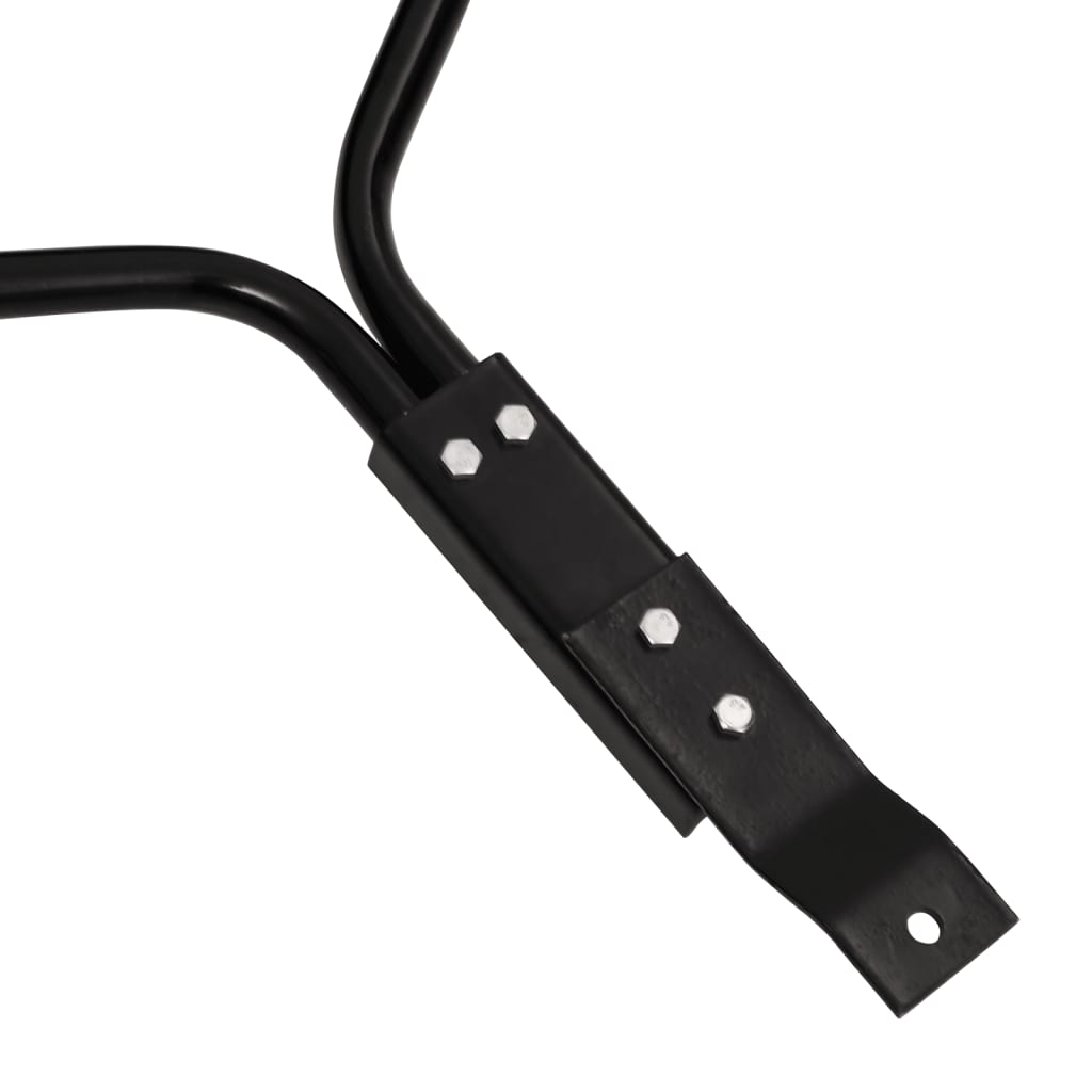 Rasenwalze Mit Lüfterklammern Zum Ziehen Schwarz 63 L Eisen