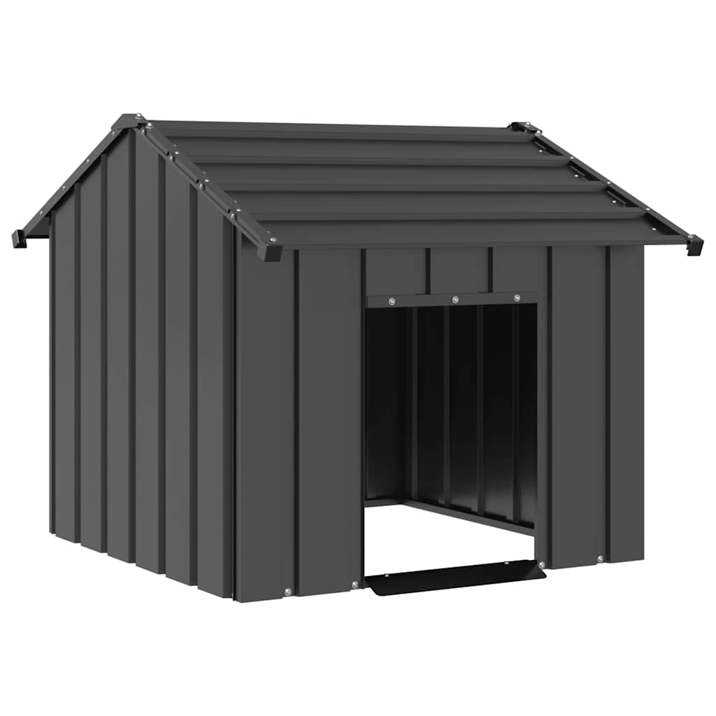 Hundehütte Mit Dach Verzinkter Stahl