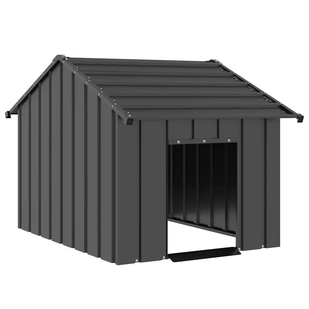 Hundehütte Mit Dach Verzinkter Stahl
