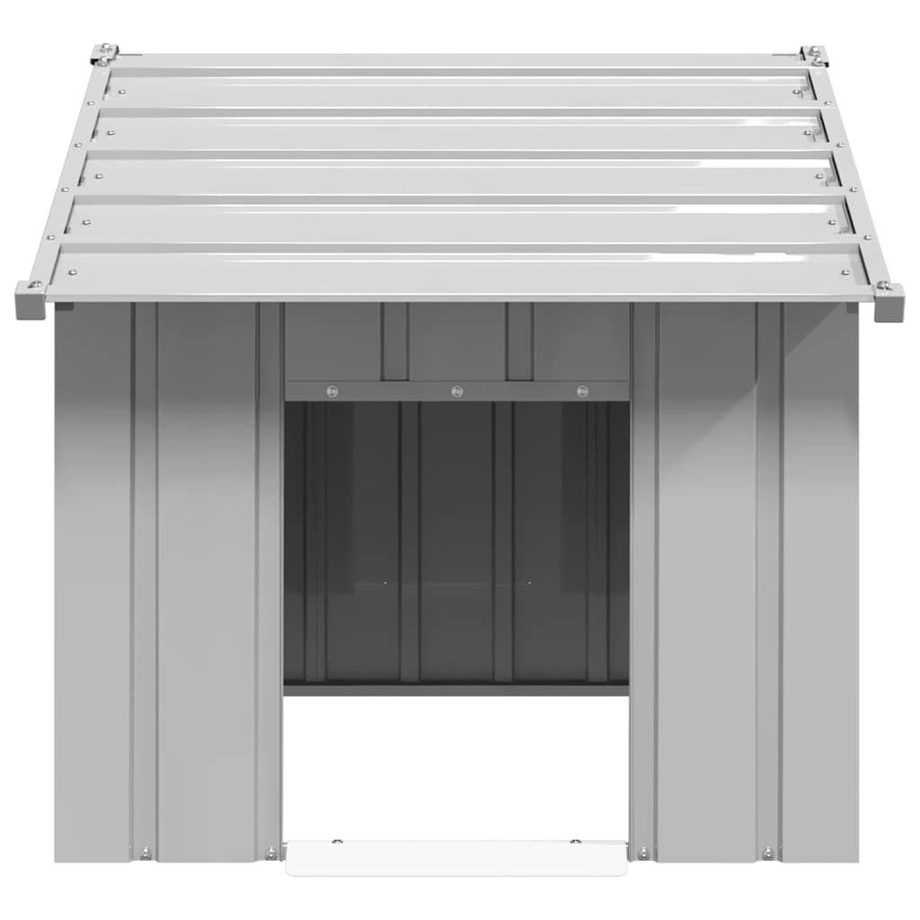 Hundehütte Mit Dach Verzinkter Stahl