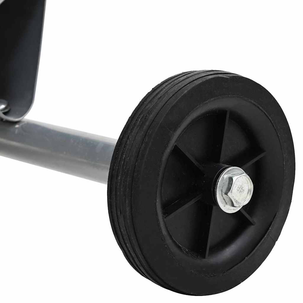 Trommelventilator Mit Rad 79 X 37 X 82 Cm Aluminium