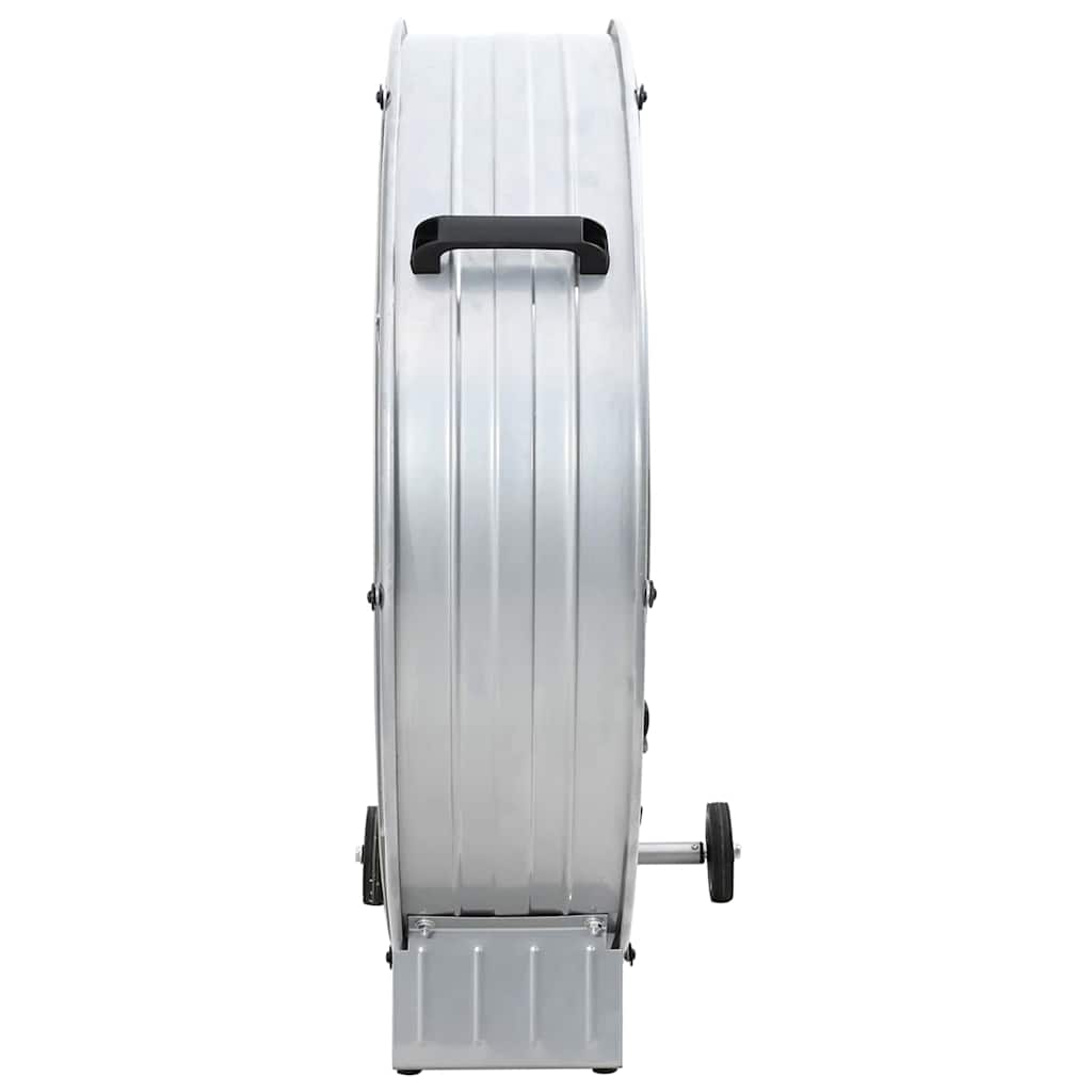Trommelventilator Mit Rad 79 X 37 X 82 Cm Aluminium