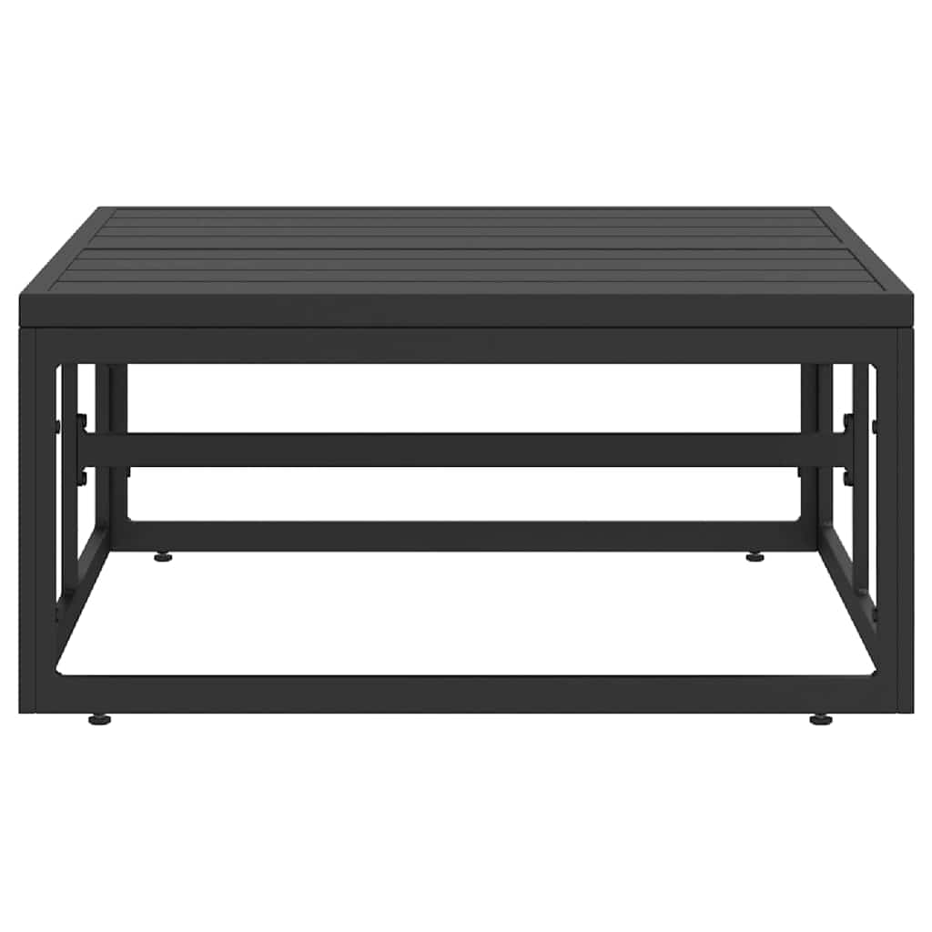 Gartenmöbel Schwarz 70 X 70 X 32 Cm Metall