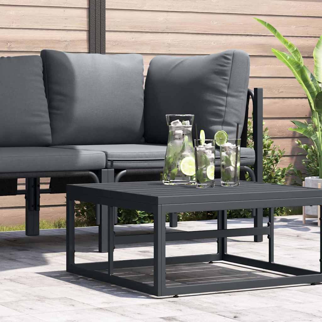 Gartenmöbel Mit Kissen 2 Stück Anthrazit 80 X 80 X 71 Cm Stahl