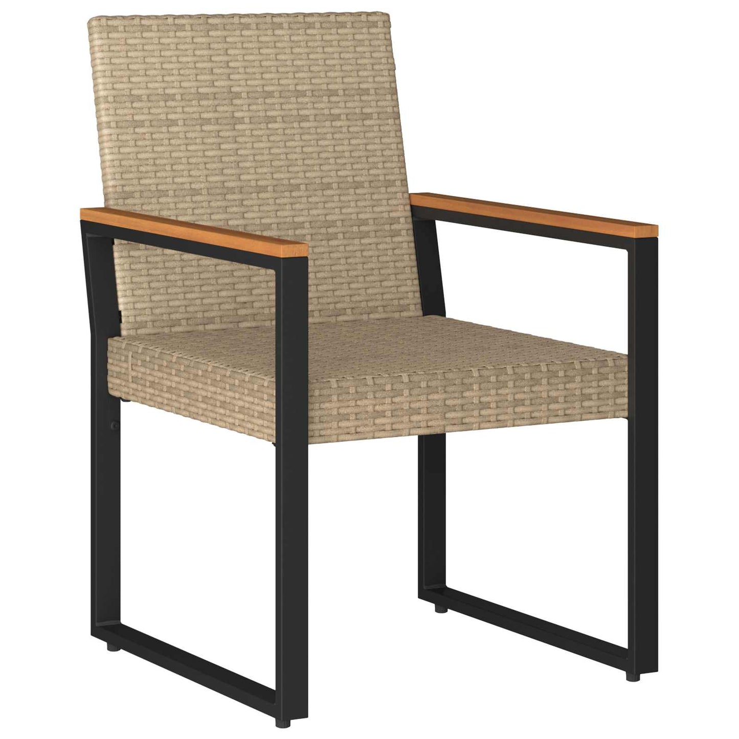 Gartenmöbel Set 3 Pcs Poly-Rattan