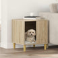 Hundehütte Geräucherte Eiche 44 X 42 X 49 Cm Holzwerkstoff