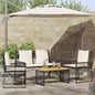 Gartenmöbel Set 7 Pcs Poly-Rattan