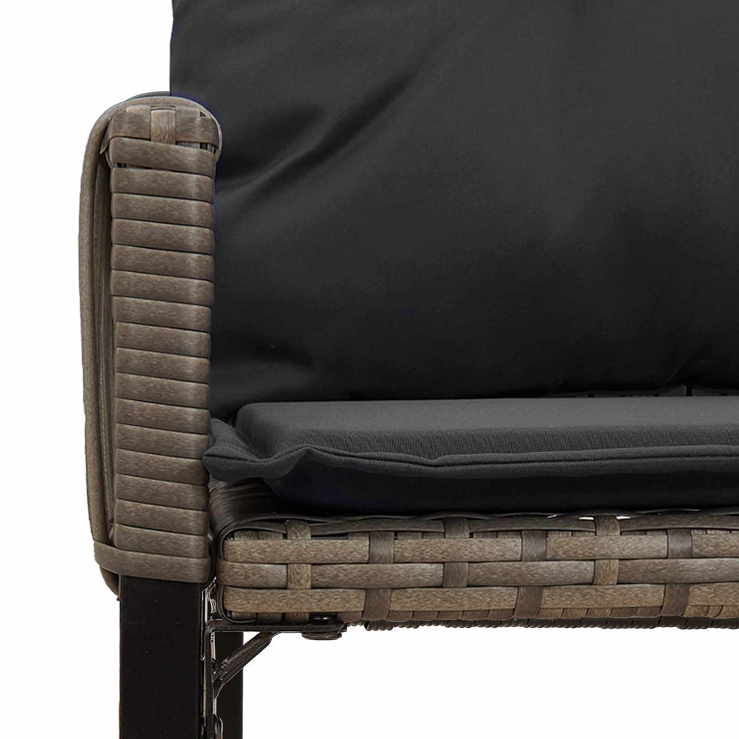 Gartenmöbel Set 7 Pcs Poly-Rattan