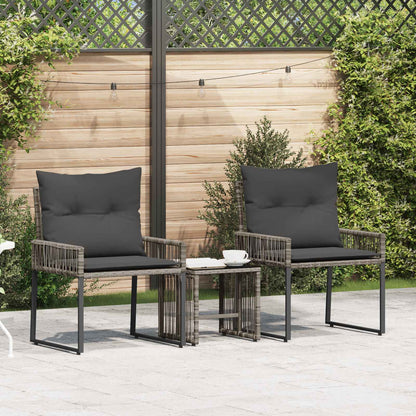 Gartenmöbel Set 7 Pcs Poly-Rattan