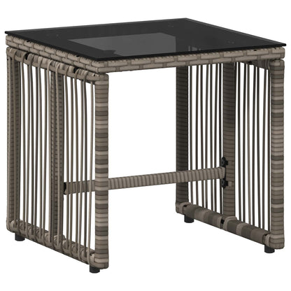 Gartenmöbel Set 7 Pcs Poly-Rattan