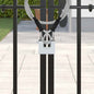 Vorhängeschloss 6 Pcs Silber Stahl