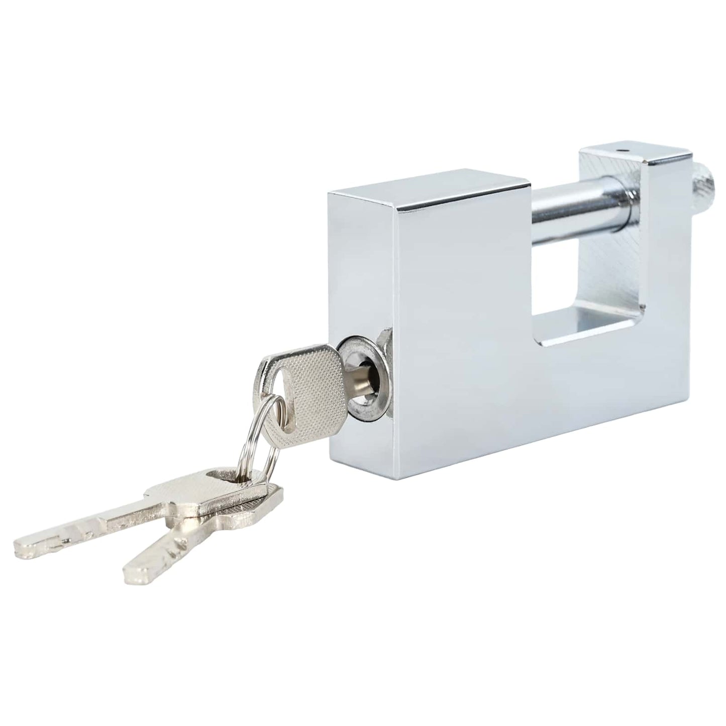 Vorhängeschloss 6 Pcs Silber Stahl