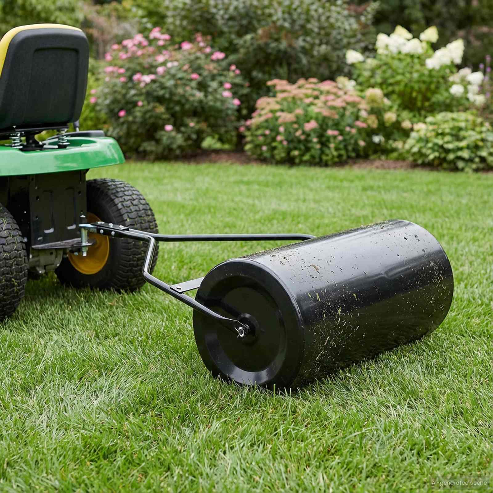 Garten-Rasenwalze 120 X 99 Cm Eisen