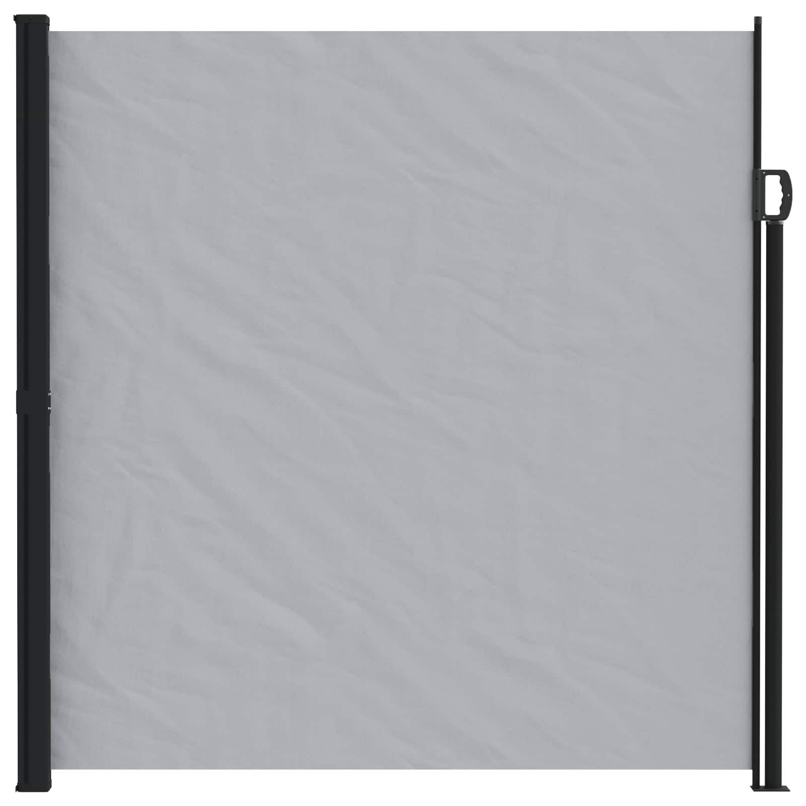 Ausziehbares Seitenmarkise 300 X 200 Cm Polyester Grau
