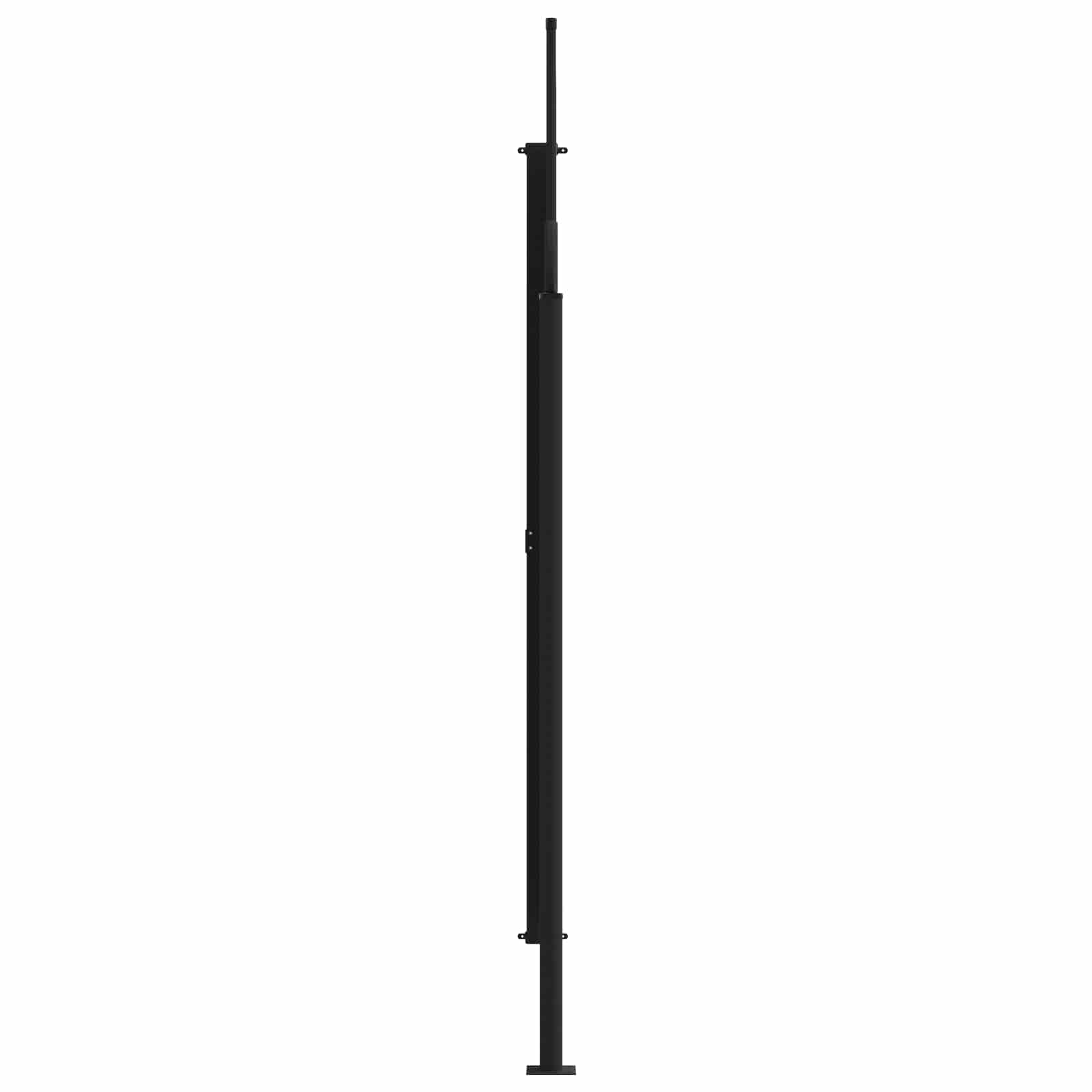 Ausziehbares Seitenmarkise 300 X 200 Cm Polyester Grau