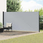 Ausziehbares Seitenmarkise 300 X 200 Cm Polyester Grau