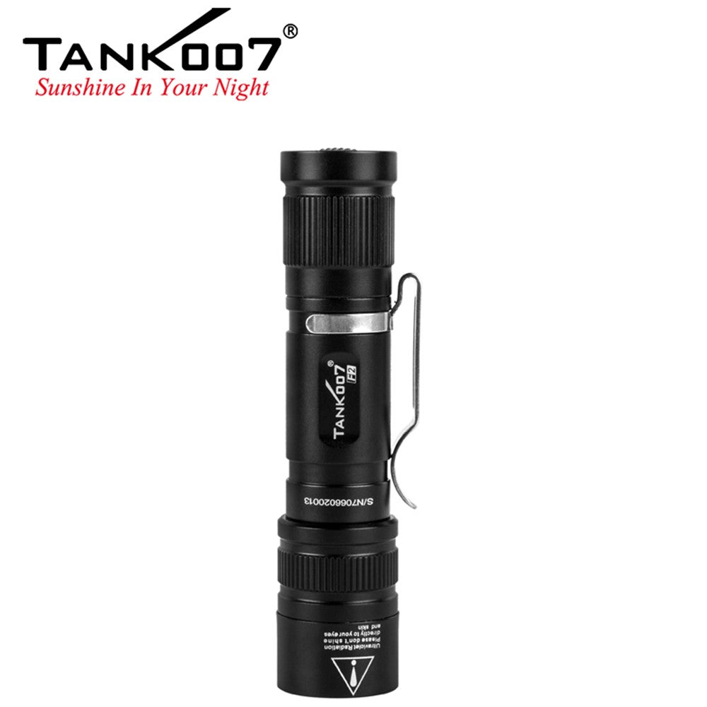 TANK007 Two Models White light LED and UV LED IPX-7 Waterproof Indoor Outdoor LED Flashlight