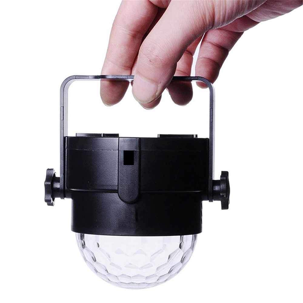 YOUOKLIGHT YK2315 6W Sound Activated Party Lights with Remote Disco Ball Strobe Light for Home Room Dance