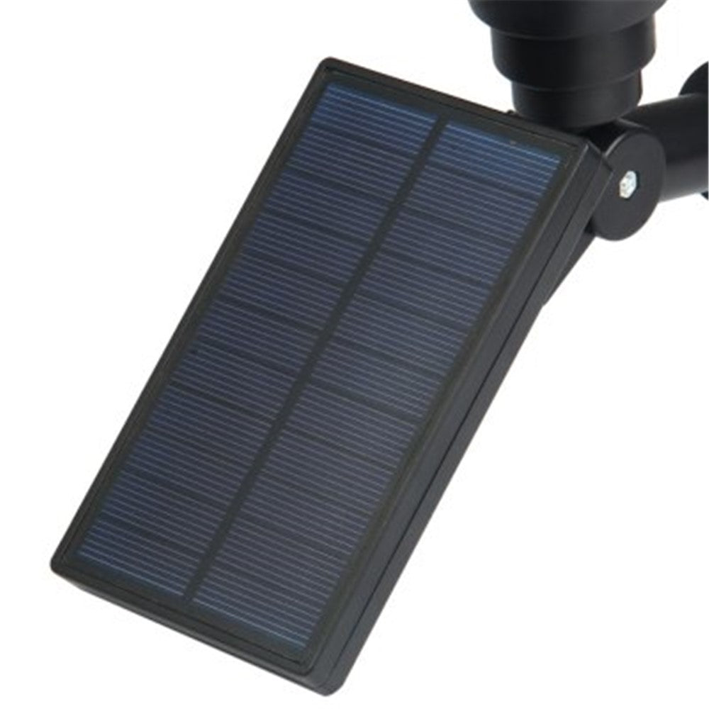 Light Control Solar Wall/Ground Mount LED Spotlight 200LM 6500K Waterproof Lawn Landscape Lamp