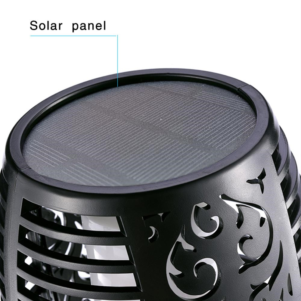 2Pcs/Pack YOUOKLIGHT 96 LED Torch Light Flame LED Solar Light Auto On/Off for Patio Yard Garden