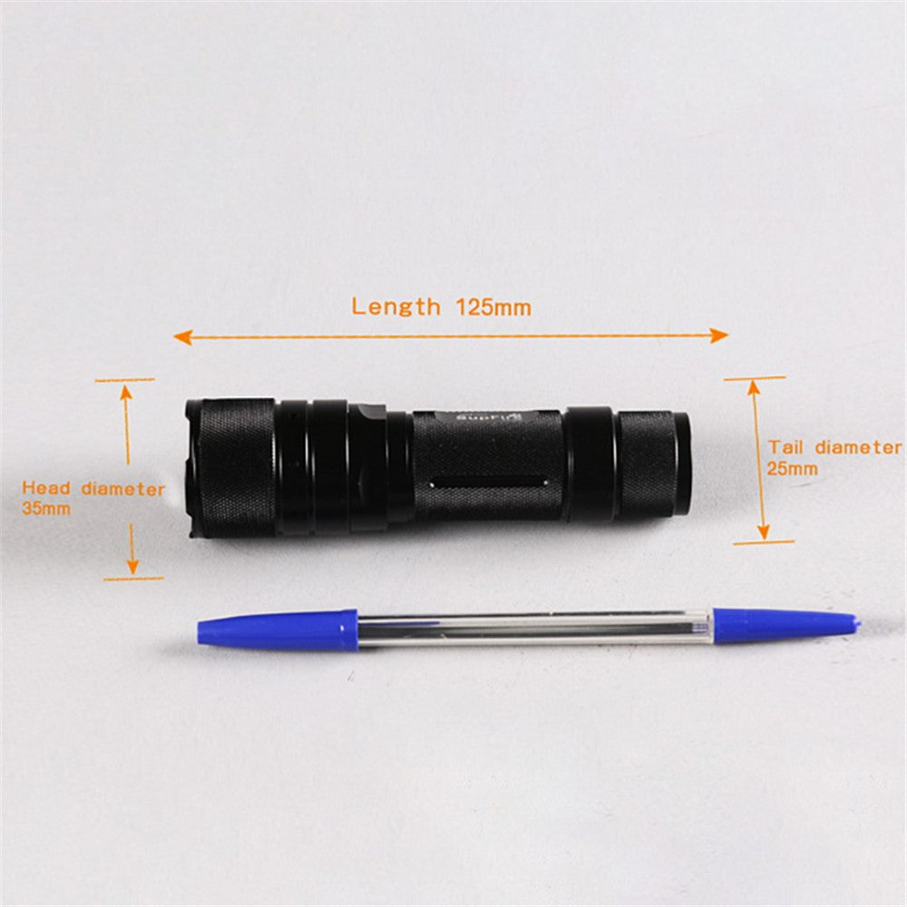 SUPFIRE F3-L2 L2(T6) LED 10W 1100 Lumen Focusing Flashlight