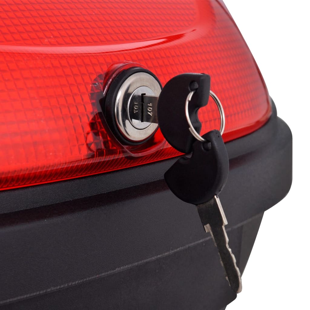 Motorcycle top case 72 L for 2 helmets